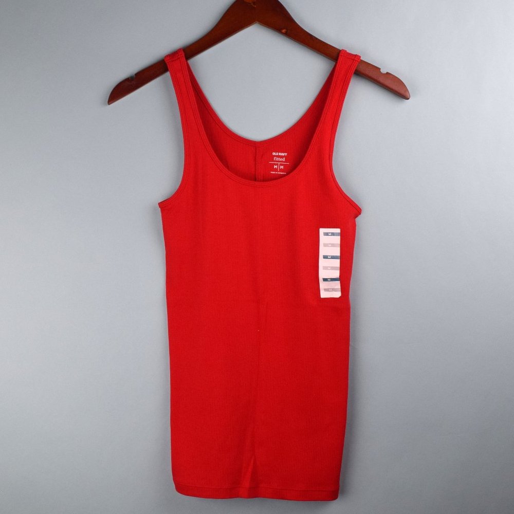 Bright Red Tank Top